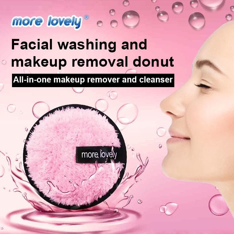 MORE LOVELY reusable cosmetic makeup remover pad