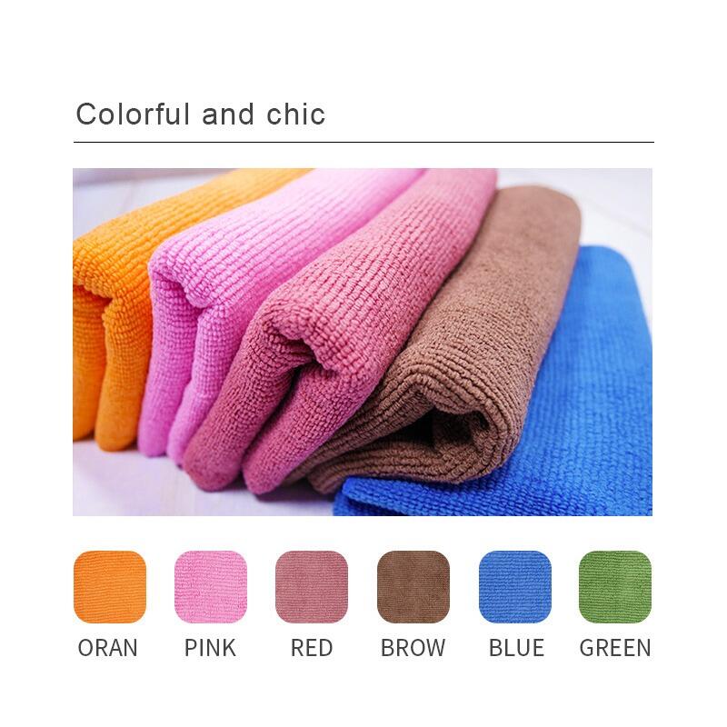 Colorful and chic of car washing towels