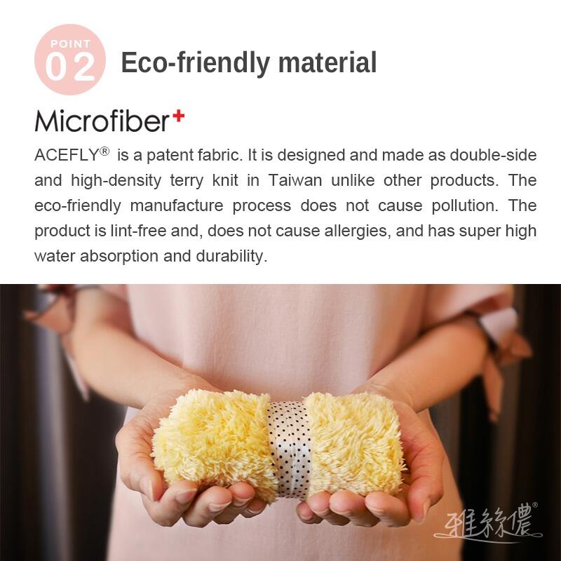 Eco-friendly material microfiber hair turban